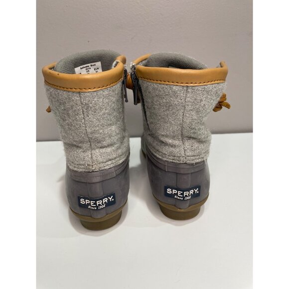 Sperry Unisex-Child Saltwater Wool Rain Boot Girl's Size 13M - Picture 3 of 6